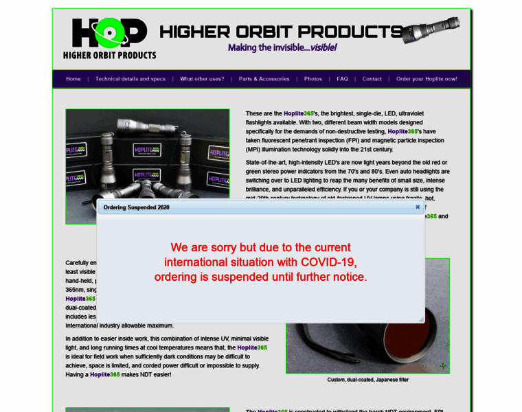 Higherorbitproducts.com thumbnail