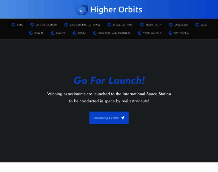 Higherorbits.org thumbnail