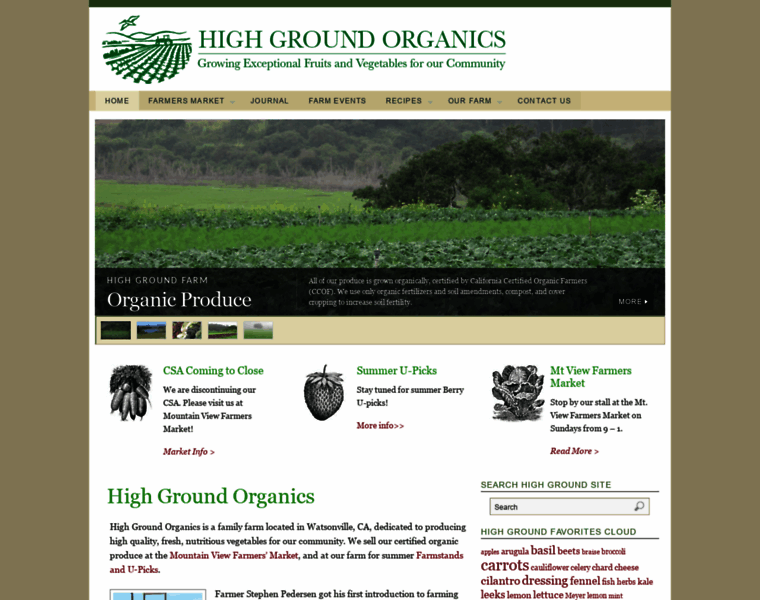 Highgroundorganics.com thumbnail