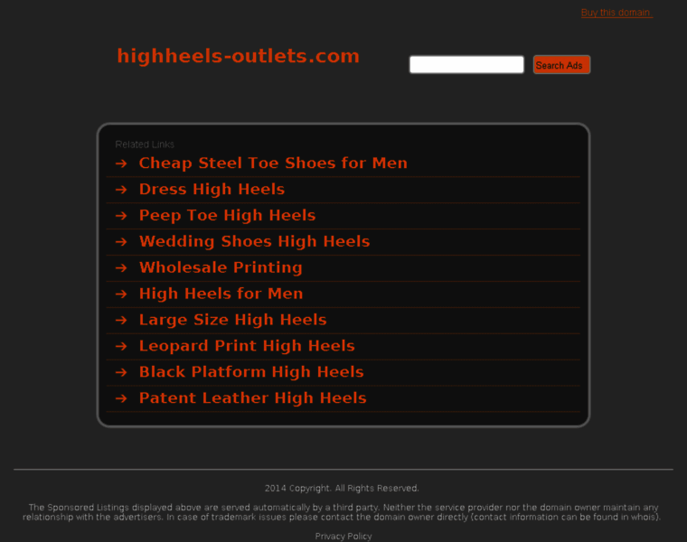 Highheels-outlets.com thumbnail