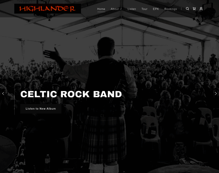 Highlandercelticrockbandaustralia.com.au thumbnail