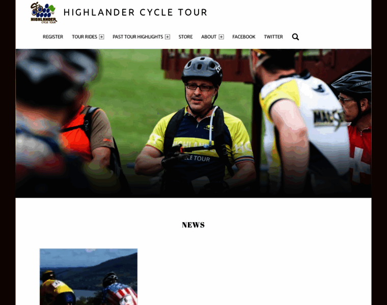Highlandercycletour.com thumbnail