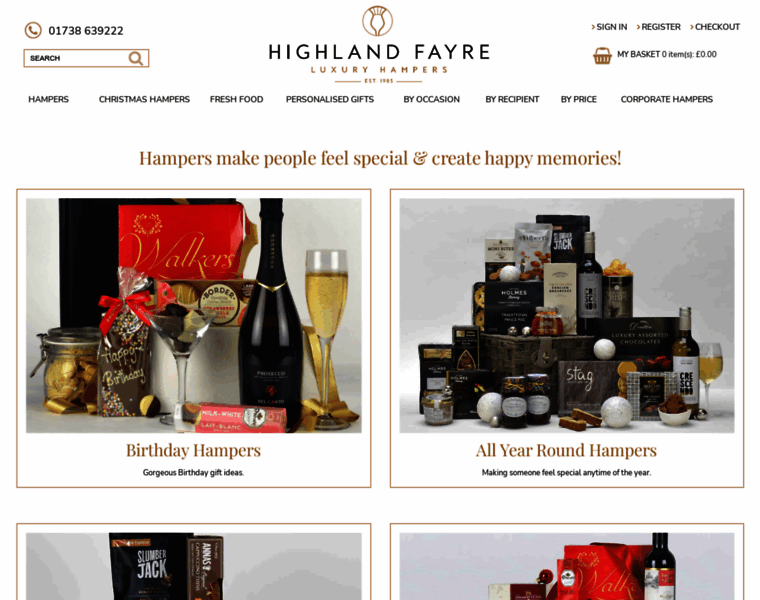 Highlandfayre.co.uk thumbnail