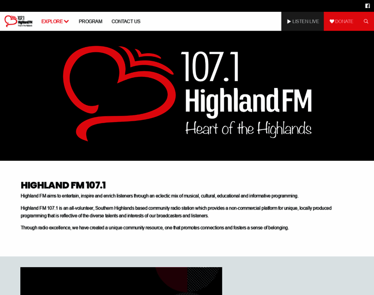 Highlandfm.org.au thumbnail