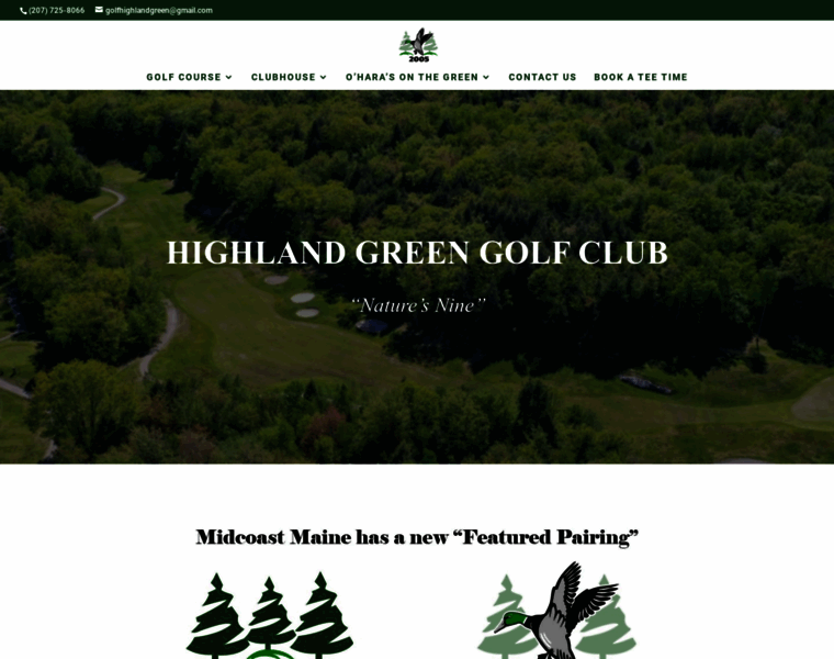 Highlandgreengolf.com thumbnail