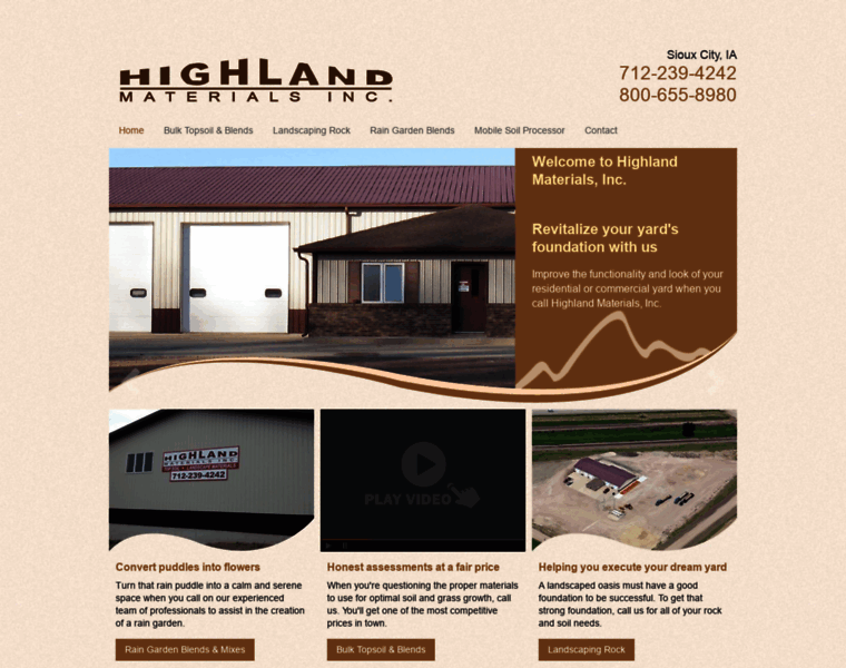 Highlandmaterials.com thumbnail