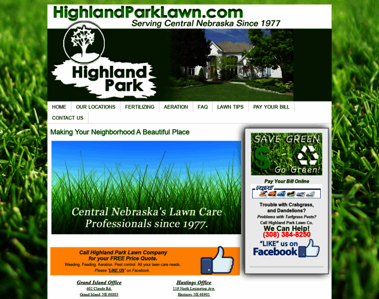 Highlandparklawn.com thumbnail
