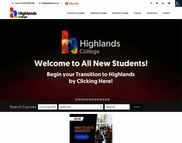 Highlands.ac.uk thumbnail