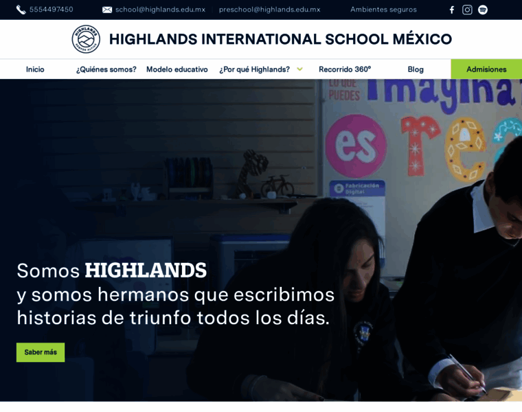 Highlands.edu.mx thumbnail