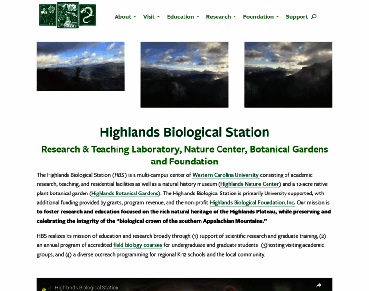 Highlandsbiological.org thumbnail