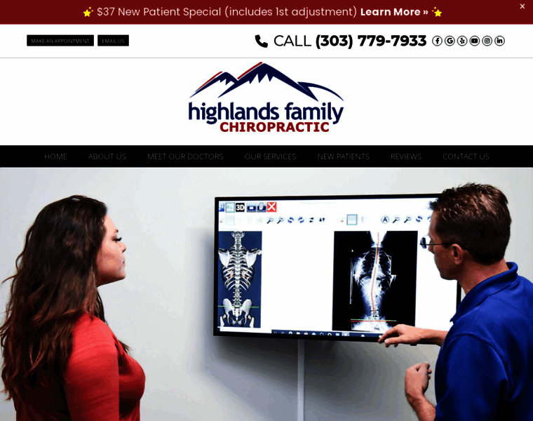 Highlandsfamilychiropractic.com thumbnail