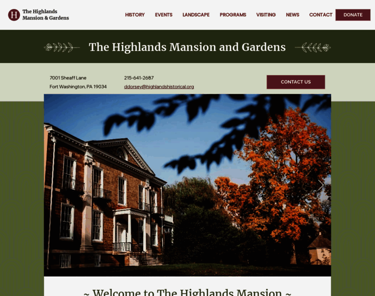 Highlandshistorical.org thumbnail