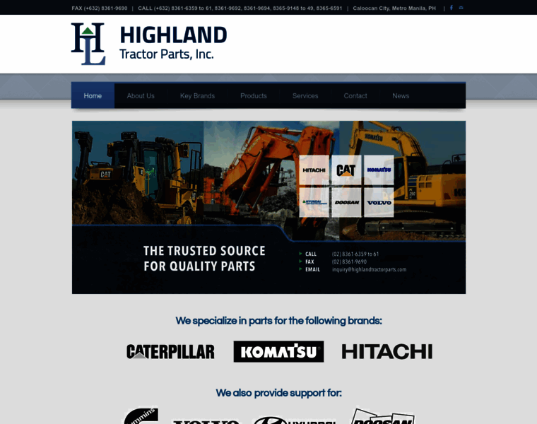 Highlandtractorparts.com thumbnail