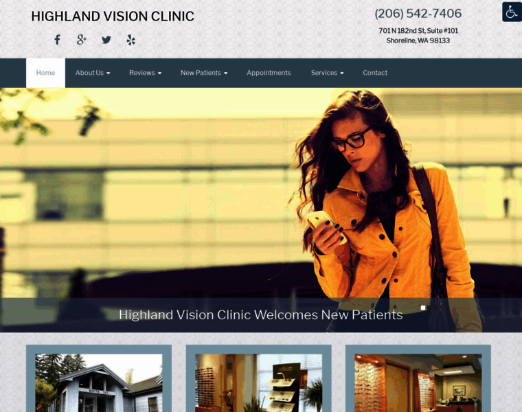 Highlandvisionclinic.com thumbnail