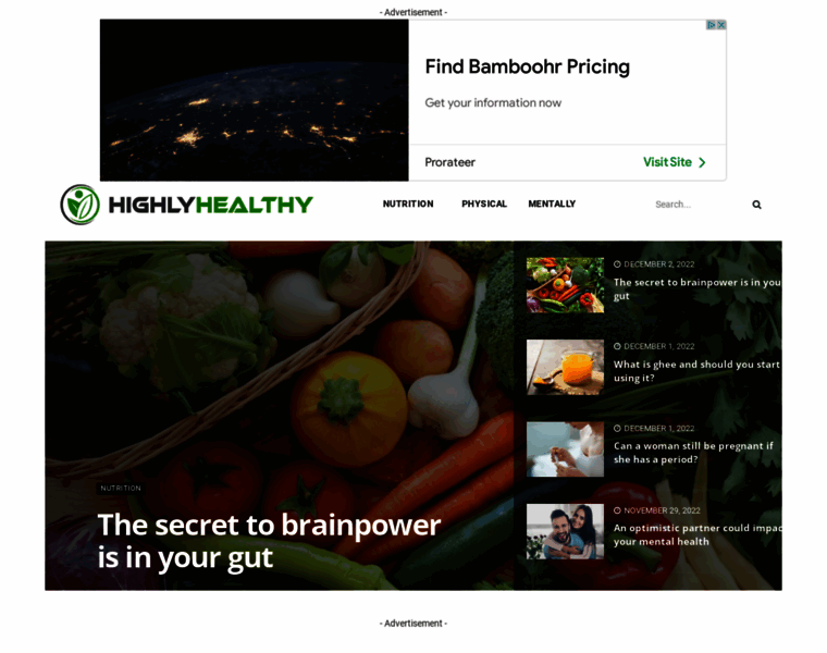 Highly-healthy.com thumbnail