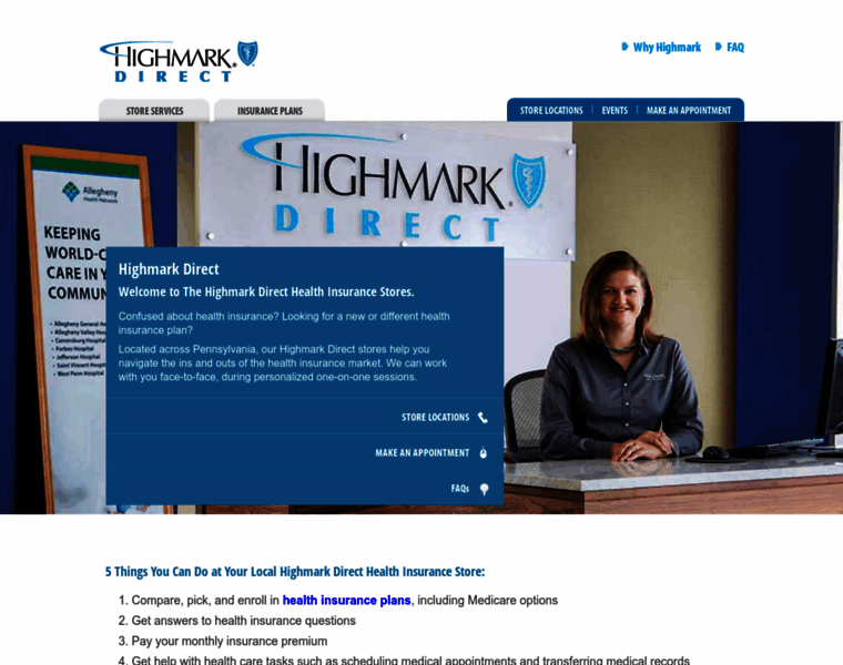 Highmarkdirect.com thumbnail