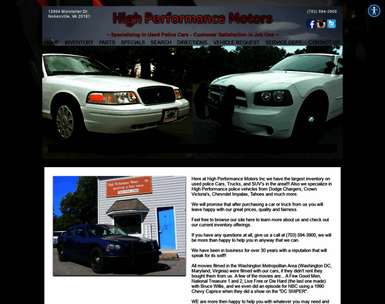 Highperformancemotors.com thumbnail
