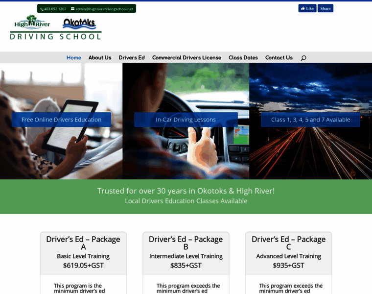 Highriverdrivingschool.net thumbnail