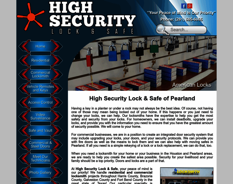 Highsecuritylockandsafe.com thumbnail