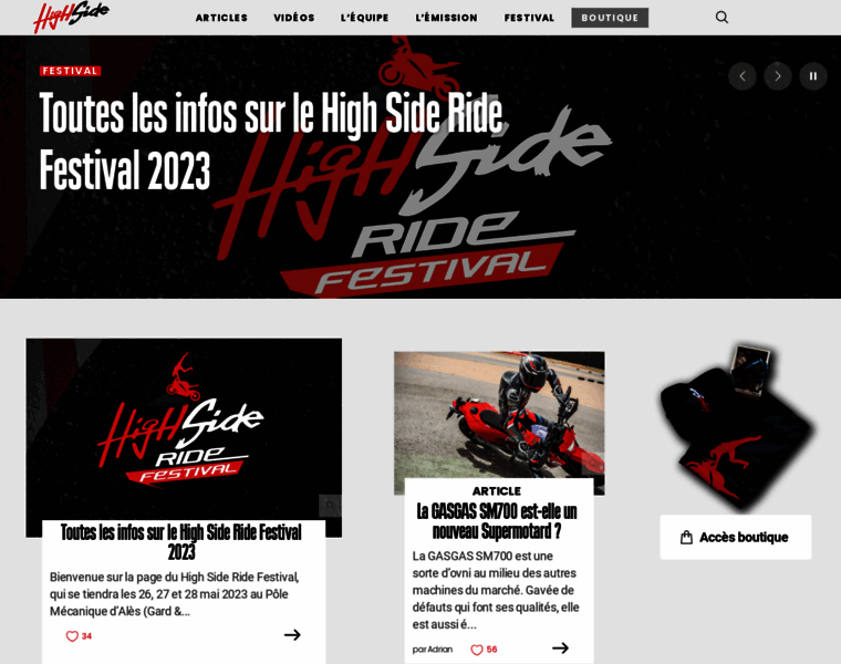 Highside-moto.com thumbnail