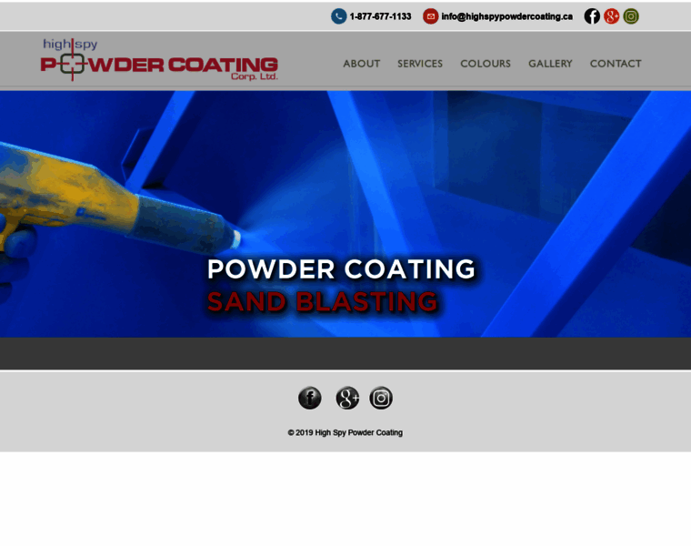 Highspypowdercoating.ca thumbnail