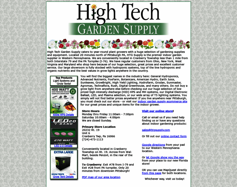 Hightechgarden.com thumbnail