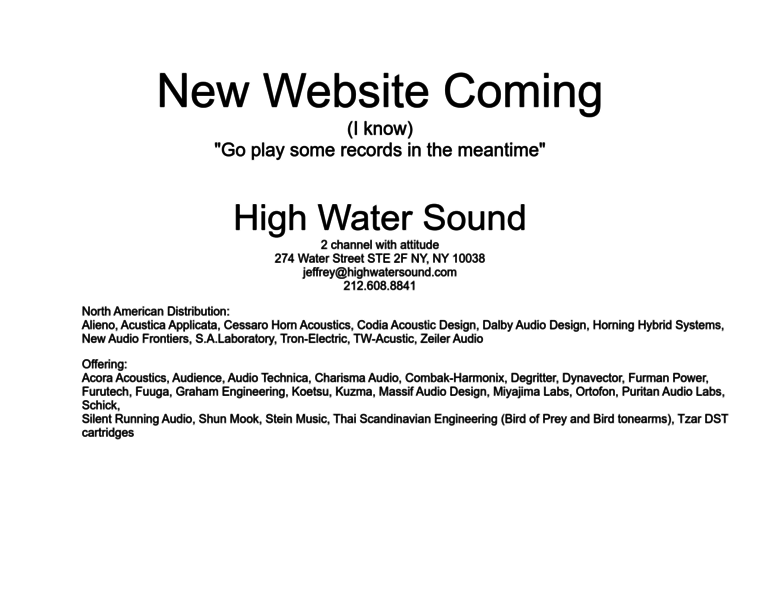 Highwatersound.com thumbnail