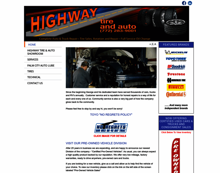 Highwaytire.com thumbnail