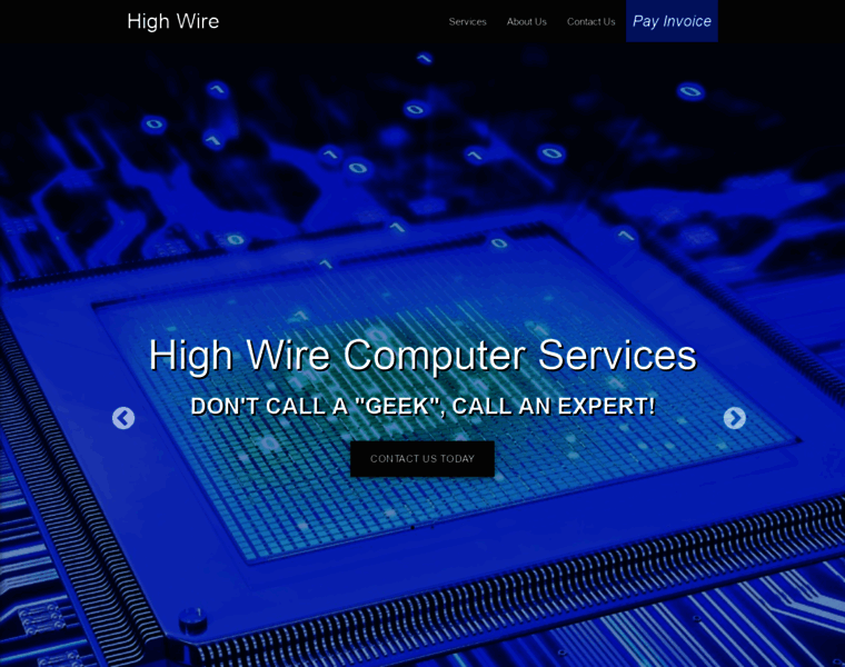 Highwirecomputer.com thumbnail