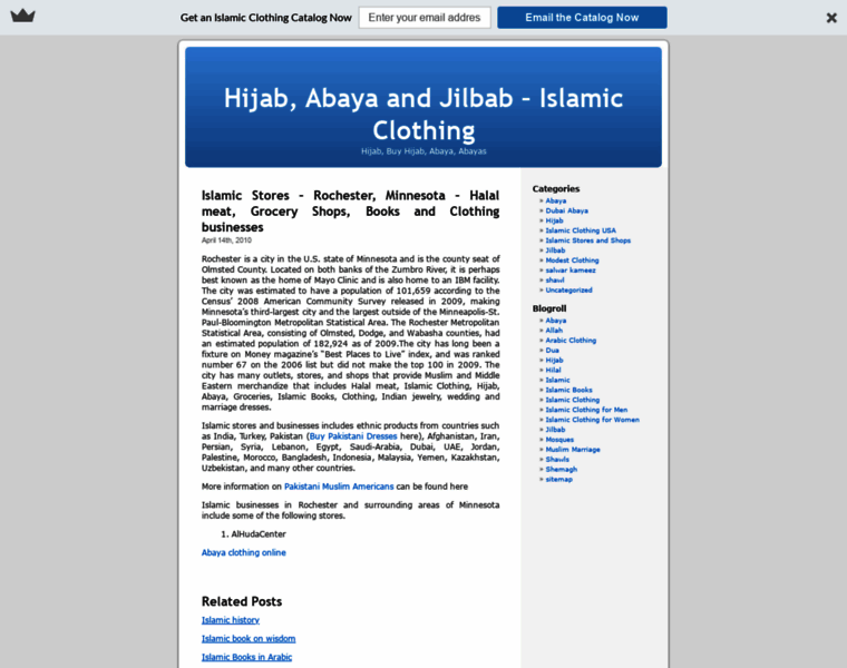 Hijababayajilbab.com thumbnail
