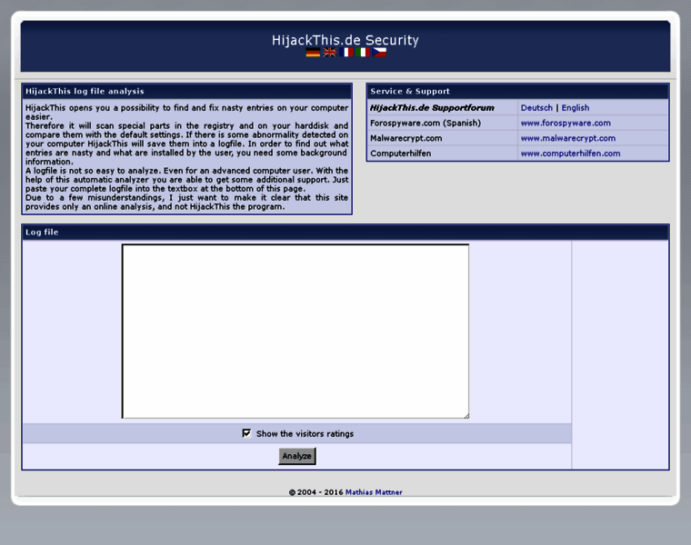 Hijackthis.de thumbnail