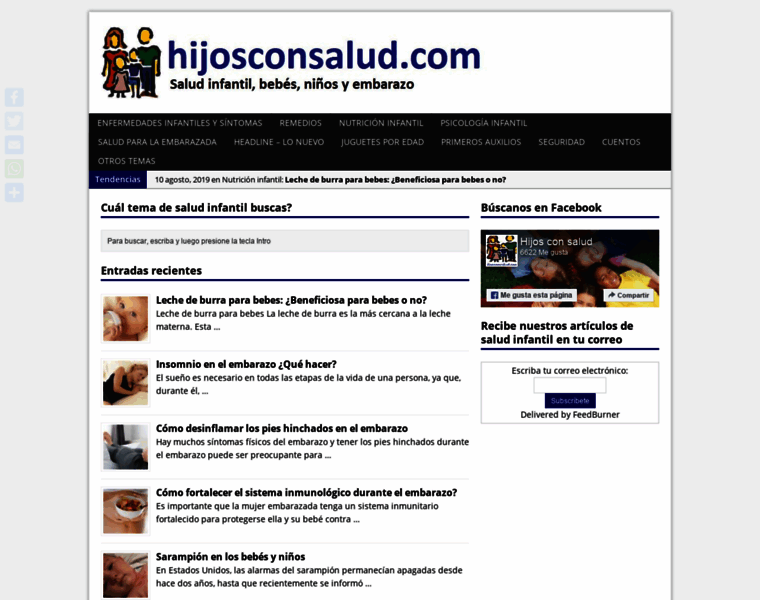 Hijosconsalud.com thumbnail
