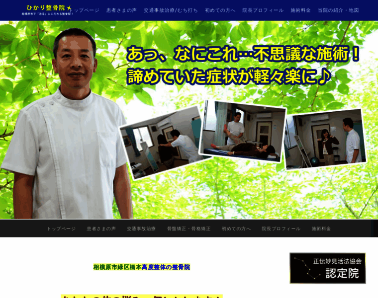 Hikariseikotsu.jp thumbnail