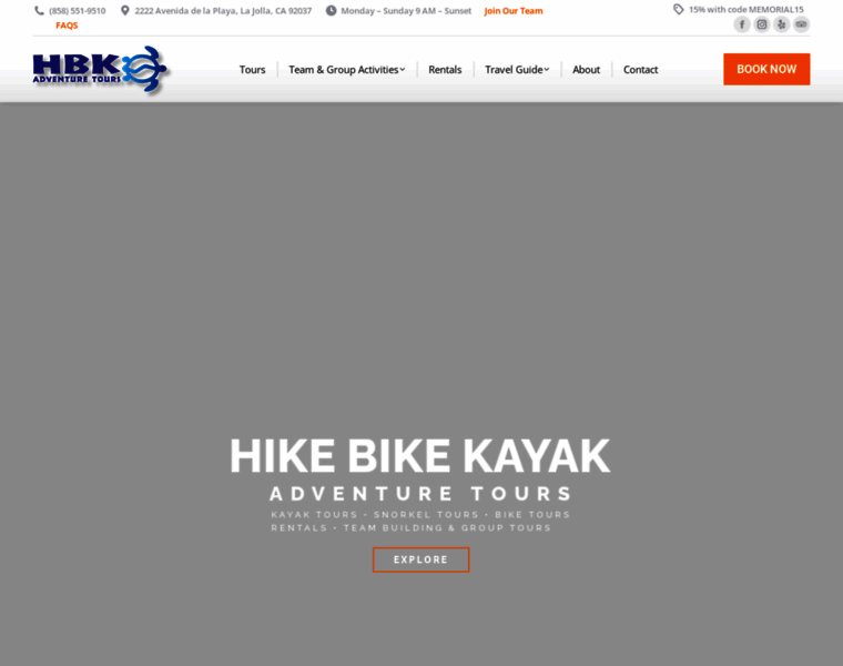 Hikebikekayak.com thumbnail