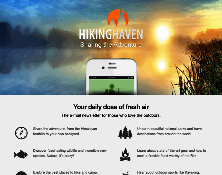 Hikinghaven.com thumbnail