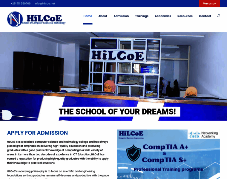 Hilcoe.net thumbnail