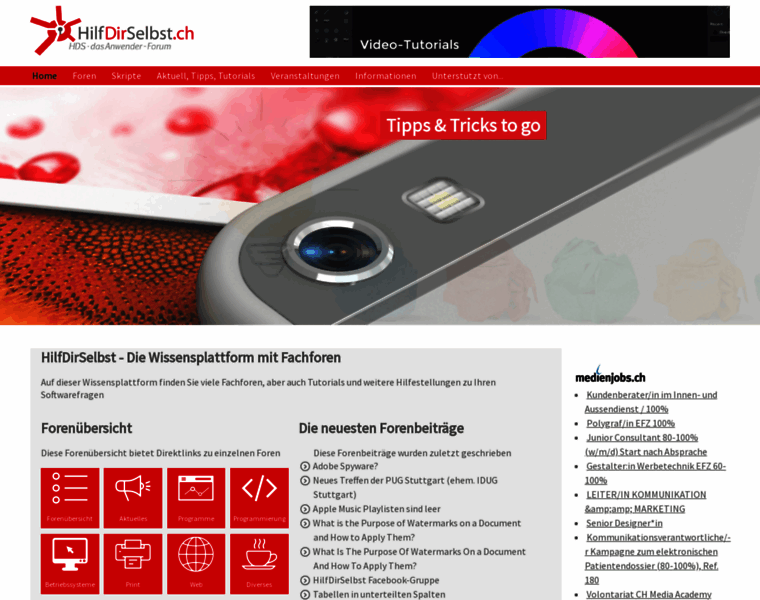 Hilfdirselbst.ch thumbnail Hilfdirselbst.ch thumbnail