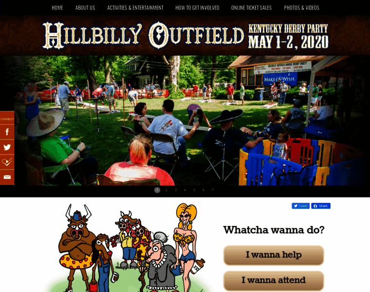 Hillbillyoutfield.org thumbnail
