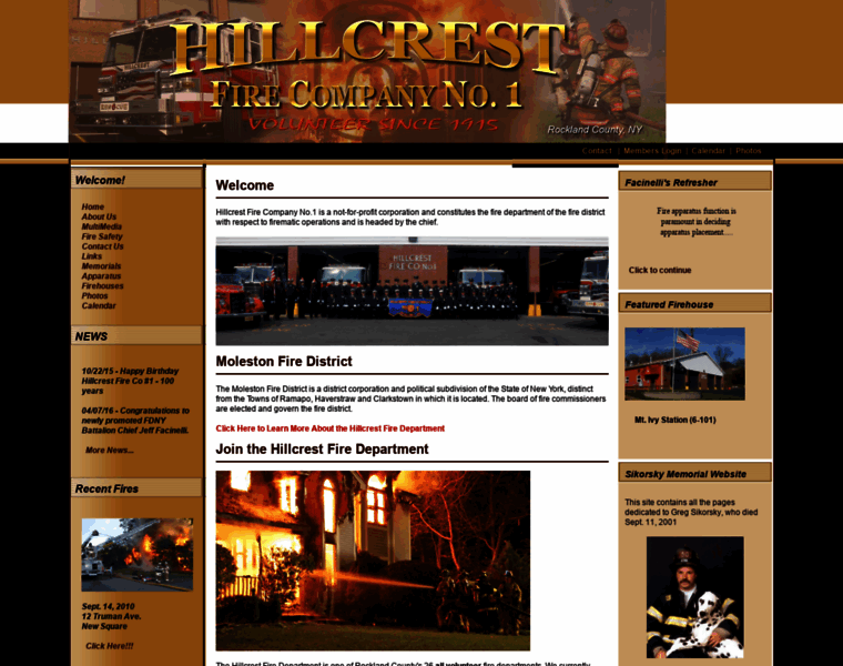 Hillcrestfd.org thumbnail