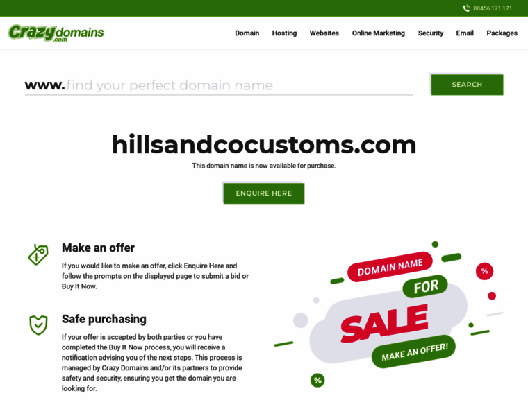 Hillsandcocustoms.com thumbnail