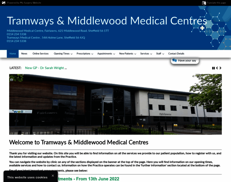Hillsborough-middlewood-doctors-gp.co.uk thumbnail