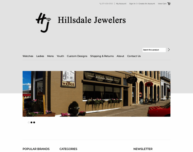 Hillsdalejewelers.com thumbnail