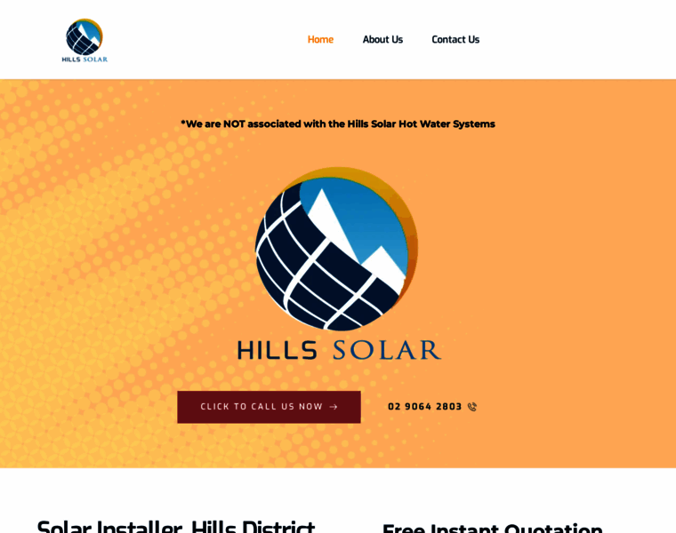 Hillssolar.com.au thumbnail