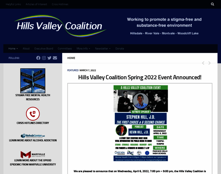 Hillsvalleycoalition.org thumbnail