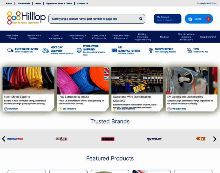 Hilltop-products.co.uk thumbnail
