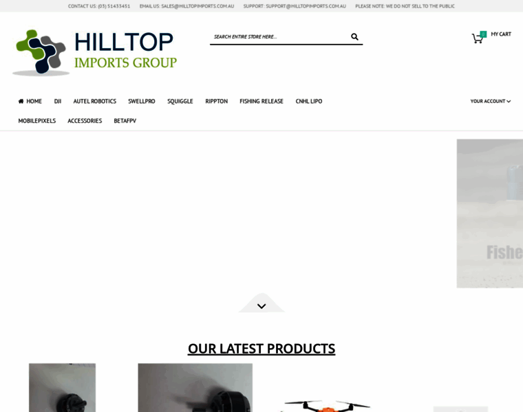 Hilltopimports.com.au thumbnail