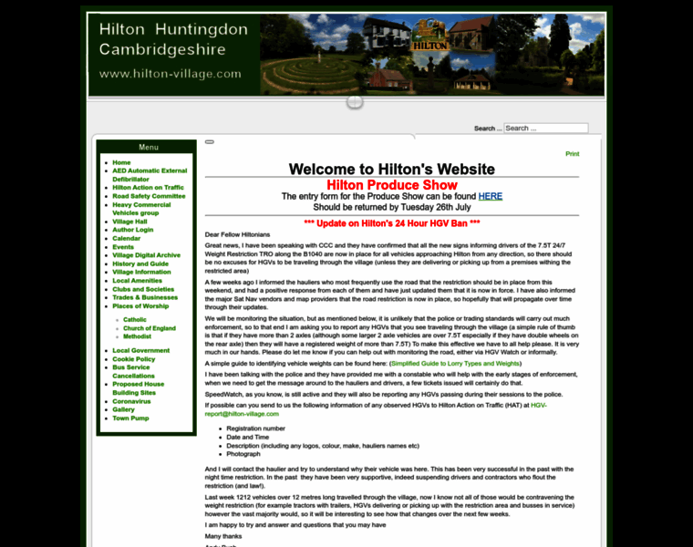 Hilton-village.com thumbnail