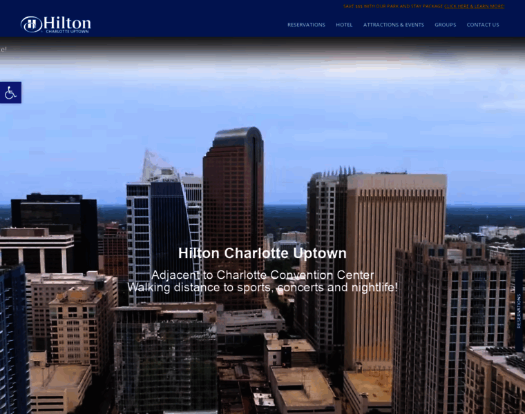 Hiltoncentercity.com thumbnail