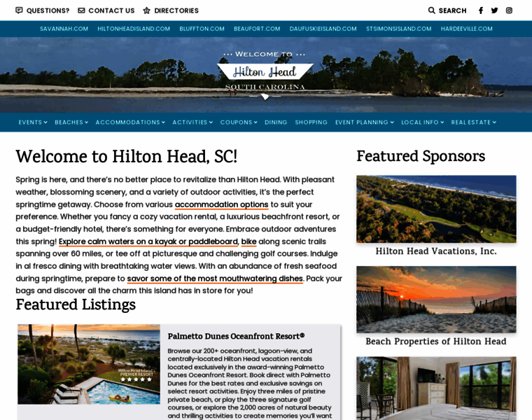 Hiltonhead.com thumbnail