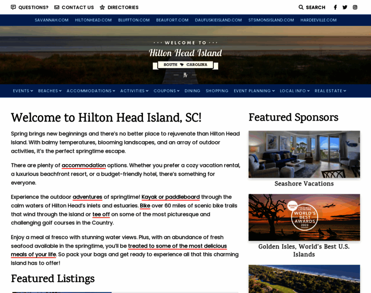 Hiltonheadisland.com thumbnail